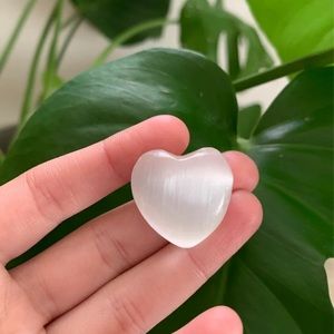 Selenite Heart